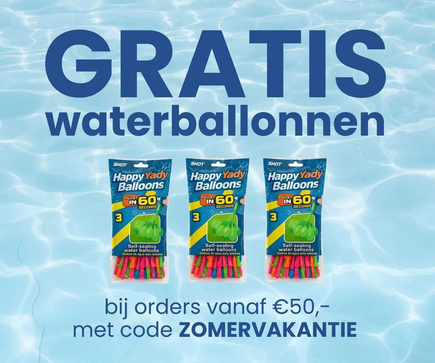 Bewijs van kortingscode - Babydrogist - Babydrogist kortingscode: [[Gratis waterballonnen]] bij besteding vanaf €50